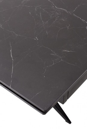 Стол FORIO 160 MATT BLACK MARBLE SOLID CERAMIC / BLACK, ®DISAUR в Нефтекамске - neftekamsk.ok-mebel.com | фото 9