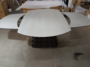Стол LORENS 150 TL-58 поворотная система раскладки, испанская керамика / Темно-серый, ®DISAUR в Нефтекамске - neftekamsk.ok-mebel.com | фото 2