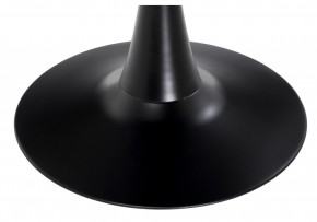 Стол стеклянный Tulip 90x74 black glass в Нефтекамске - neftekamsk.ok-mebel.com | фото 3