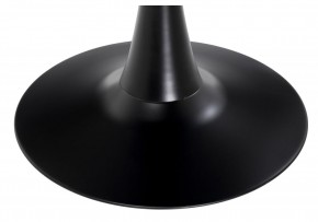 Стол стеклянный Tulip 90 black glass в Нефтекамске - neftekamsk.ok-mebel.com | фото 3