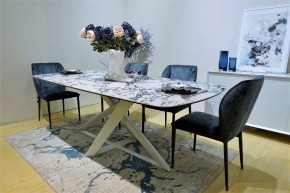 Стол VICENZA 220 BULGARI WHITE, керамика / белый, ®DISAUR в Нефтекамске - neftekamsk.ok-mebel.com | фото 12