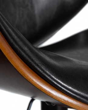 Стул барный DOBRIN JACK BLACK, цвет черный глянец PU ABD 002 в Нефтекамске - neftekamsk.ok-mebel.com | фото 9