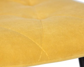 Стул обеденный DOBRIN CHILLY ROMBO, Горчичный Simple 15, основание черное в Нефтекамске - neftekamsk.ok-mebel.com | фото 10
