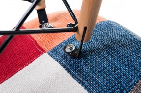 Стул обеденный DOBRIN DAW PATCHWORK, цвет сиденья мозаика в Нефтекамске - neftekamsk.ok-mebel.com | фото 8