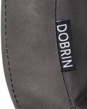 Стул обеденный DOBRIN MARK, черные ножки, серая антрацитовая винтажная экокожа (RU-08) в Нефтекамске - neftekamsk.ok-mebel.com | фото 9