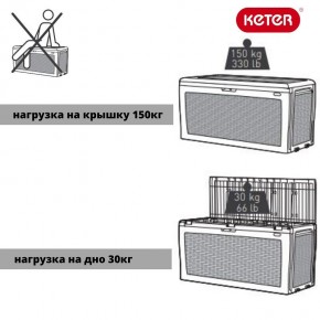 Сундук Samoa Rattan Box 270 L в Нефтекамске - neftekamsk.ok-mebel.com | фото 5