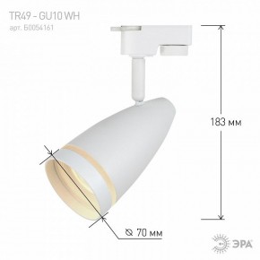 Светильник на штанге Эра  TR49 - GU10 WH в Нефтекамске - neftekamsk.ok-mebel.com | фото 4