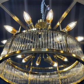 Светильник на штанге Imperiumloft RH Marais Round Chandelier 40,2668 в Нефтекамске - neftekamsk.ok-mebel.com | фото 5