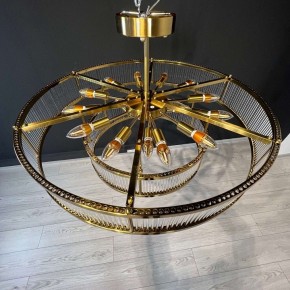 Светильник на штанге Imperiumloft RH Marais Round Chandelier 40,2668 в Нефтекамске - neftekamsk.ok-mebel.com | фото 8