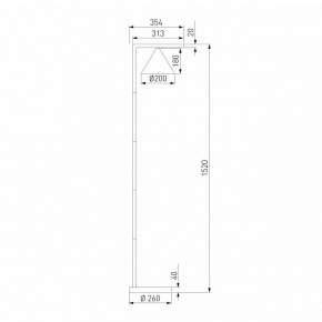Торшер Elektrostandard Bevel a068473 в Нефтекамске - neftekamsk.ok-mebel.com | фото 2