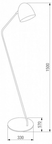 Торшер TK Lighting Soho 5037 Soho Black в Нефтекамске - neftekamsk.ok-mebel.com | фото 2