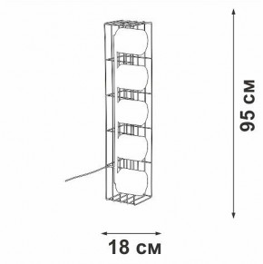 Торшер Vitaluce V3019 V3019-1/5P в Нефтекамске - neftekamsk.ok-mebel.com | фото 4