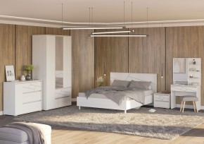 АДЕЛИНА Трюмо (белый рамух) в Нефтекамске - neftekamsk.ok-mebel.com | фото 3