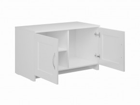 Тумба СИРИУС двухдверная низкая, цвет белый в Нефтекамске - neftekamsk.ok-mebel.com | фото 2