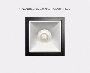 Встраиваемый светильник Italline IT06-6020 IT06-6020 white 4000K + IT06-6021 white в Нефтекамске - neftekamsk.ok-mebel.com | фото 3