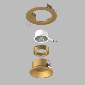 Встраиваемый светильник Lightstar Domino D61303GMOD в Нефтекамске - neftekamsk.ok-mebel.com | фото 3