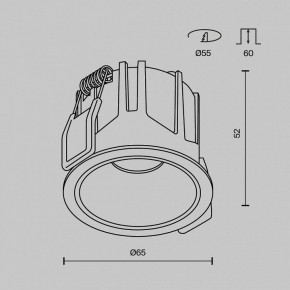 Встраиваемый светильник Maytoni Alfa LED DL043-01-10W3K-RD-W-1 в Нефтекамске - neftekamsk.ok-mebel.com | фото 10