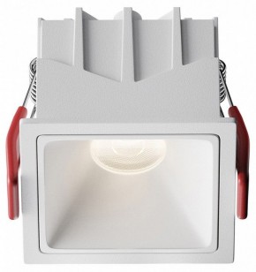 Встраиваемый светильник Maytoni Alfa LED DL043-01-10W4K-SQ-W-1 в Нефтекамске - neftekamsk.ok-mebel.com | фото