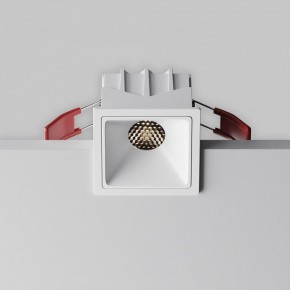 Встраиваемый светильник Maytoni Alfa LED DL043-01-10W4K-SQ-W-1 в Нефтекамске - neftekamsk.ok-mebel.com | фото 3