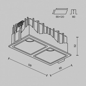Встраиваемый светильник Maytoni Alfa LED DL043-02-10W3K-SQ-W-1 в Нефтекамске - neftekamsk.ok-mebel.com | фото 10