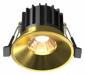 Встраиваемый светильник Maytoni Round DL058-12W3K-BS в Нефтекамске - neftekamsk.ok-mebel.com | фото 1