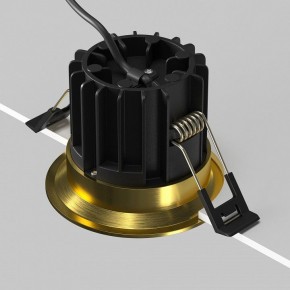 Встраиваемый светильник Maytoni Round DL058-12W3K-BS в Нефтекамске - neftekamsk.ok-mebel.com | фото 2