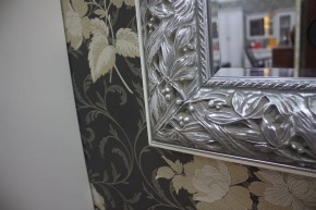 Зеркало большое Тиффани Premium черная/серебро (ТФ/02(П) в Нефтекамске - neftekamsk.ok-mebel.com | фото 3