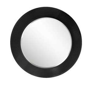 Зеркало круглое черный (РМ/02(S) в Нефтекамске - neftekamsk.ok-mebel.com | фото